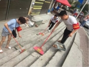 【五城同创】毕节市中医院到望城社区开展城市网格化管理服务暨在职党员进社区志愿服务
