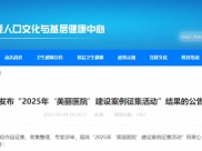 喜报||国字号！我院进入全国“美丽医院”实践案例名单